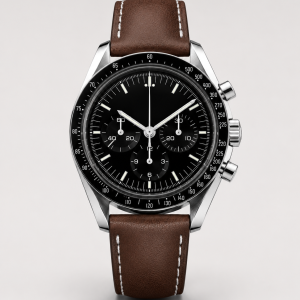 Brown Leather Rolex